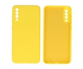 BAOHU Fashion Backcover Telefoonhoesje - Color Hoesje - Geschikt voor Samsung Galaxy A50/s - Geel