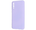 BAOHU Fashion Backcover Telefoonhoesje - Color Hoesje - Geschikt voor Samsung Galaxy A50/s - Paars