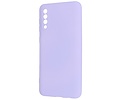 Fashion Backcover Telefoonhoesje - Color Hoesje - Geschikt voor Samsung Galaxy A50/s - Paars