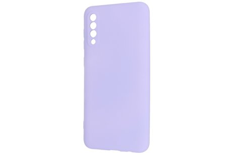 BAOHU Fashion Backcover Telefoonhoesje - Color Hoesje - Geschikt voor Samsung Galaxy A50/s - Paars