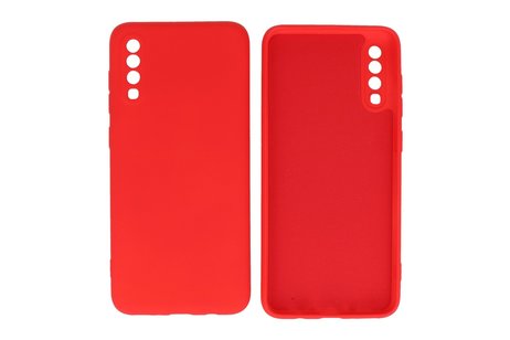 Fashion Backcover Telefoonhoesje - Color Hoesje - Geschikt voor Samsung Galaxy A70/s - Rood