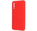 Fashion Backcover Telefoonhoesje - Color Hoesje - Geschikt voor Samsung Galaxy A70/s - Rood