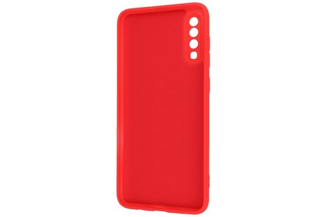 BAOHU Fashion Backcover Telefoonhoesje - Color Hoesje - Geschikt voor Samsung Galaxy A70/s - Rood