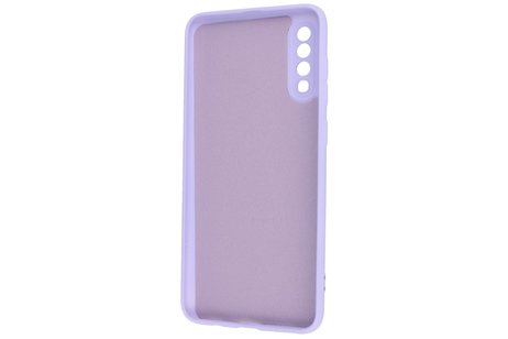 Fashion Backcover Telefoonhoesje - Color Hoesje - Geschikt voor Samsung Galaxy A70/s - Paars