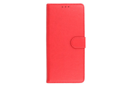 BAOHU Zakelijke Book Case Telefoonhoesje - Portemonnee Hoesje - Geschikt voor de Oppo A96 - Rood