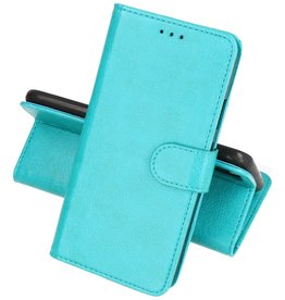 Motorola Moto E22 Hoesje Book Case Telefoonhoesje Groen