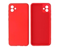 BAOHU Fashion Backcover Telefoonhoesje - Color Hoesje - Geschikt voor de Samsung Galaxy A04e - Rood