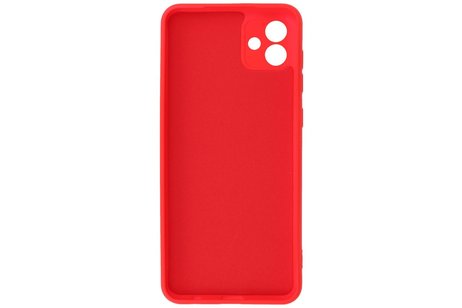 BAOHU Fashion Backcover Telefoonhoesje - Color Hoesje - Geschikt voor de Samsung Galaxy A04e - Rood