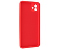 BAOHU Fashion Backcover Telefoonhoesje - Color Hoesje - Geschikt voor de Samsung Galaxy A04e - Rood