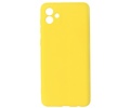 BAOHU Fashion Backcover Telefoonhoesje - Color Hoesje - Geschikt voor de Samsung Galaxy A04e - Geel