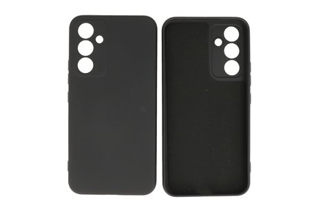 BAOHU Fashion Backcover Telefoonhoesje - Color Hoesje - Geschikt voor de Samsung Galaxy A34 5G - Zwart