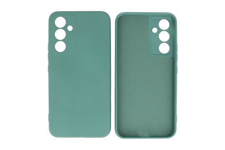 BAOHU Fashion Backcover Telefoonhoesje - Color Hoesje - Geschikt voor de Samsung Galaxy A54 5G - Donker Groen