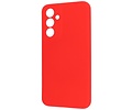 BAOHU Fashion Backcover Telefoonhoesje - Color Hoesje - Geschikt voor de Samsung Galaxy A14 5G - Rood