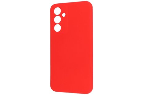 Fashion Backcover Telefoonhoesje - Color Hoesje - Geschikt voor de Samsung Galaxy A14 5G - Rood