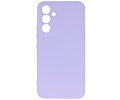 Fashion Backcover Telefoonhoesje - Color Hoesje - Geschikt voor de Samsung Galaxy A14 5G - Paars