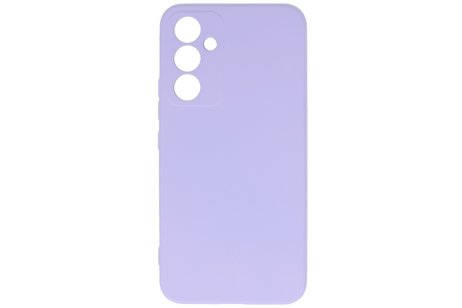 Fashion Backcover Telefoonhoesje - Color Hoesje - Geschikt voor de Samsung Galaxy A14 5G - Paars