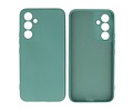 BAOHU Fashion Backcover Telefoonhoesje - Color Hoesje - Geschikt voor de Samsung Galaxy A14 5G - Donker Groen
