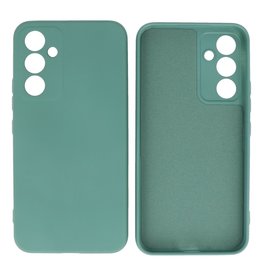BAOHU Samsung Galaxy A14 5G Hoesje Fashion Backcover Telefoonhoesje Donker Groen
