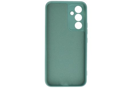 BAOHU Fashion Backcover Telefoonhoesje - Color Hoesje - Geschikt voor de Samsung Galaxy A14 5G - Donker Groen