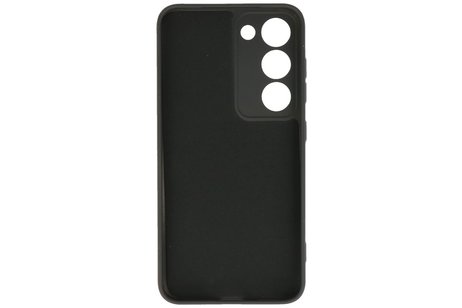 BAOHU Fashion Backcover Telefoonhoesje - Color Hoesje - Geschikt voor de Samsung Galaxy S23 - Zwart