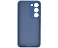BAOHU Fashion Backcover Telefoonhoesje - Color Hoesje - Geschikt voor de Samsung Galaxy S23 - Navy