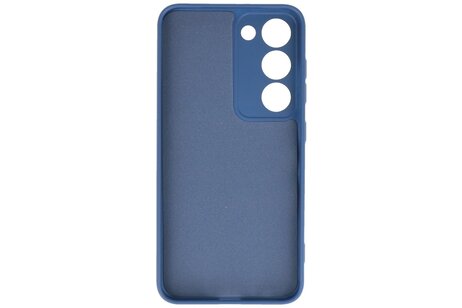 BAOHU Fashion Backcover Telefoonhoesje - Color Hoesje - Geschikt voor de Samsung Galaxy S23 - Navy