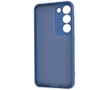 BAOHU Fashion Backcover Telefoonhoesje - Color Hoesje - Geschikt voor de Samsung Galaxy S23 - Navy