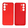 BAOHU Samsung Galaxy S23 Hoesje Fashion Backcover Telefoonhoesje Rood