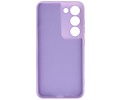 BAOHU Fashion Backcover Telefoonhoesje - Color Hoesje - Geschikt voor de Samsung Galaxy S23 - Paars