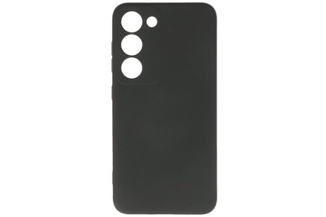BAOHU Fashion Backcover Telefoonhoesje - Color Hoesje - Geschikt voor de Samsung Galaxy S23 Plus - Zwart