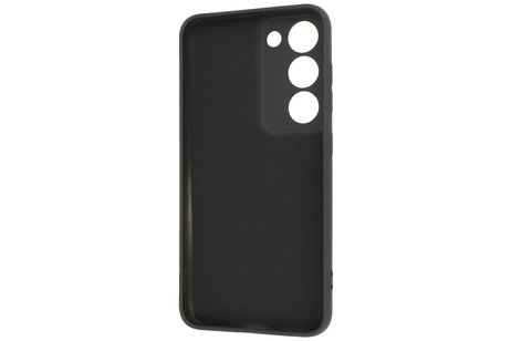 BAOHU Fashion Backcover Telefoonhoesje - Color Hoesje - Geschikt voor de Samsung Galaxy S23 Plus - Zwart