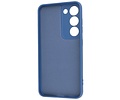 BAOHU Fashion Backcover Telefoonhoesje - Color Hoesje - Geschikt voor de Samsung Galaxy S23 Plus - Navy