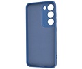 Fashion Backcover Telefoonhoesje - Color Hoesje - Geschikt voor de Samsung Galaxy S23 Plus - Navy