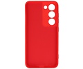 BAOHU Fashion Backcover Telefoonhoesje - Color Hoesje - Geschikt voor de Samsung Galaxy S23 Plus - Rood