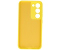 Fashion Backcover Telefoonhoesje - Color Hoesje - Geschikt voor de Samsung Galaxy S23 Plus - Geel