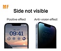 Privacy Screenprotector - Beschermglas - Full Tempered Glass - Geschikt voor iPhone X - Xs - 11 Pro