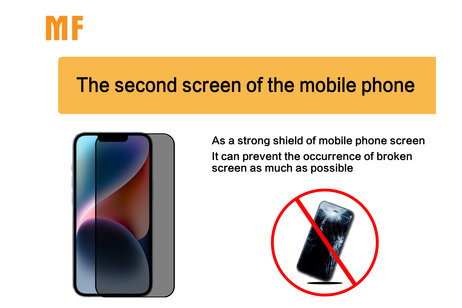 Privacy Screenprotector - Beschermglas - Full Tempered Glass voor de iPhone 14 Pro