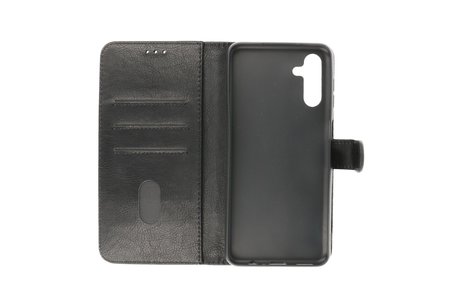 Zakelijke Book Case Telefoonhoesje - Portemonnee Hoesje - Geschikt voor de Samsung Galaxy A34 5G - Zwart