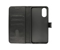 BAOHU Zakelijke Book Case Telefoonhoesje - Portemonnee Hoesje - Geschikt voor de Oppo A78 - Zwart