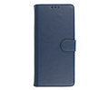 BAOHU Zakelijke Book Case Telefoonhoesje - Portemonnee Hoesje - Geschikt voor de Samsung Galaxy A24 4G - Navy