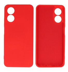 BAOHU Oppo A78 Hoesje Fashion Backcover Telefoonhoesje Rood