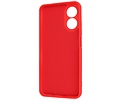 BAOHU Fashion Backcover Telefoonhoesje - Color Hoesje - Geschikt voor de Oppo A78 - Rood