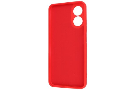 BAOHU Fashion Backcover Telefoonhoesje - Color Hoesje - Geschikt voor de Oppo A78 - Rood