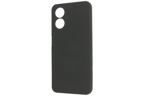 BAOHU Fashion Backcover Telefoonhoesje - Color Hoesje - Geschikt voor de Oppo Reno 8T 4G - Zwart