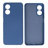 BAOHU Oppo Reno 8T 4G Hoesje Fashion Backcover Telefoonhoesje Navy