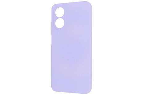 BAOHU Fashion Backcover Telefoonhoesje - Color Hoesje - Geschikt voor de Oppo Reno 8T 4G - Paars
