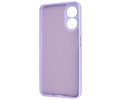 BAOHU Fashion Backcover Telefoonhoesje - Color Hoesje - Geschikt voor de Oppo Reno 8T 4G - Paars