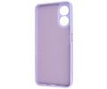 Fashion Backcover Telefoonhoesje - Color Hoesje - Geschikt voor de Oppo Reno 8T 4G - Paars