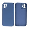 iPhone 12 Hoesje Fashion Backcover Telefoonhoesje Navy