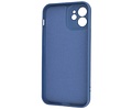 Fashion Backcover Telefoonhoesje - Color Hoesje - Geschikt voor de iPhone 12 - Navy